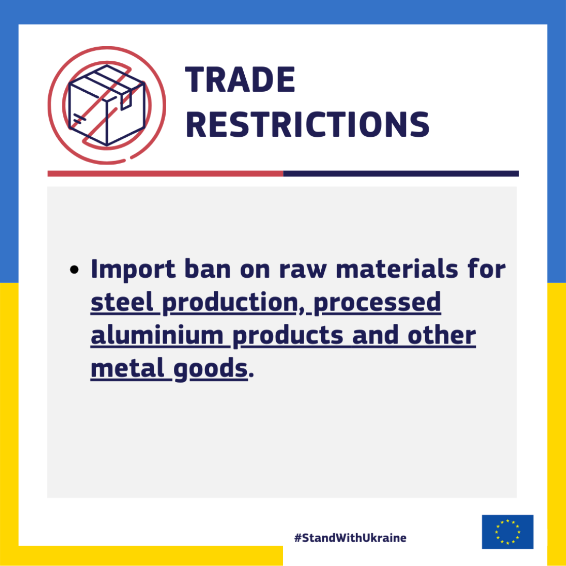 TRADE RESTRICTIONS