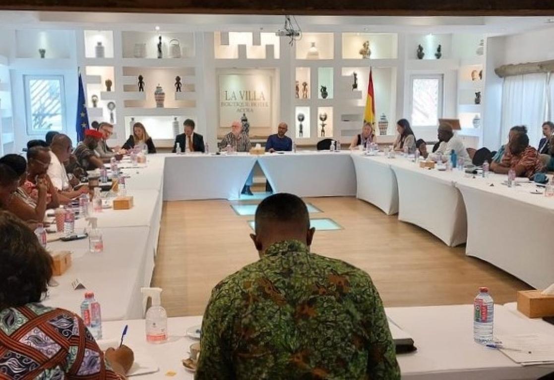 EU dialogue with Ghanaian civil society.