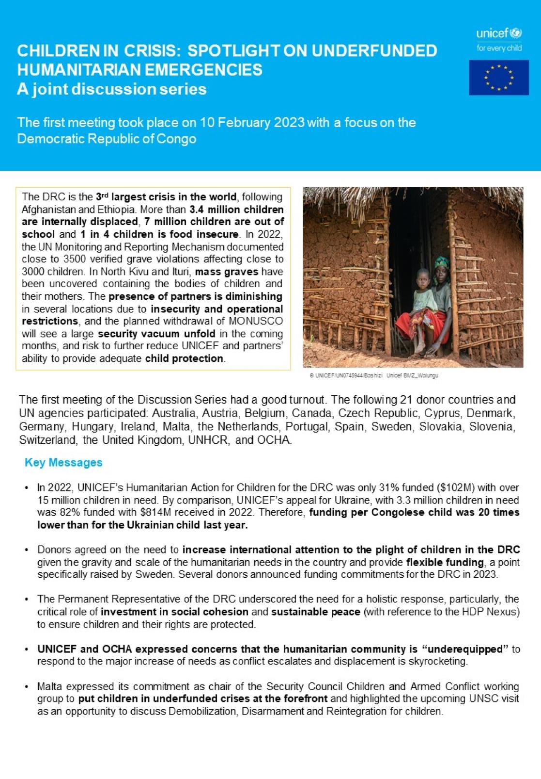 Children in Crisis - DRC 1