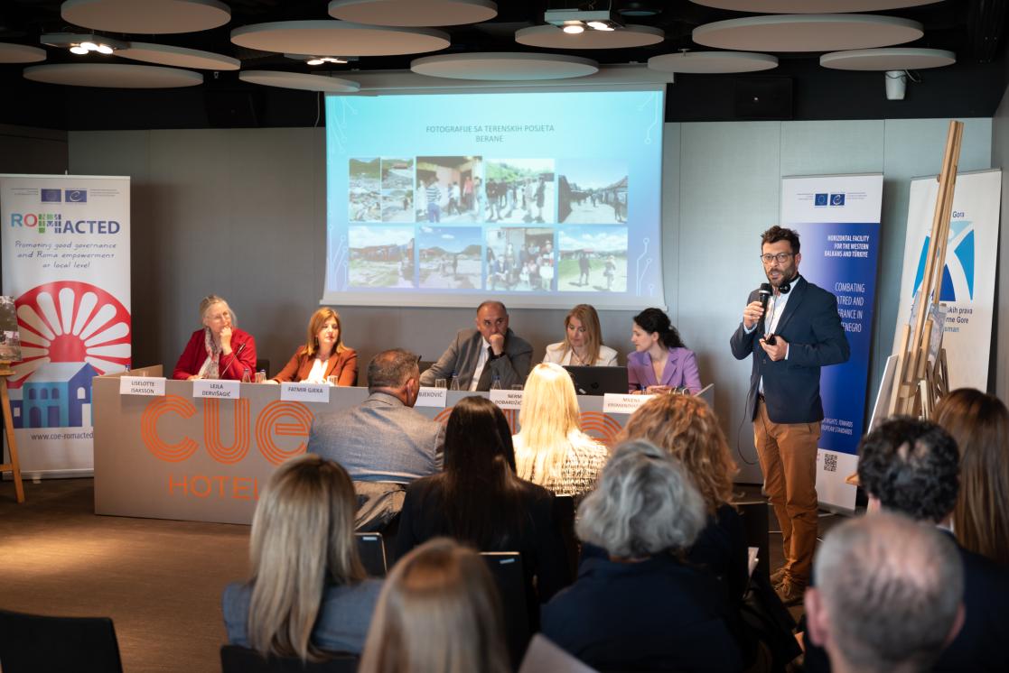 Press conference 2022 Report on Roma and Egyptians in Montenegro 