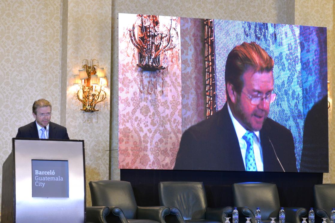 Charles Bland, Presidente de la Cámara del Agro de Guatemala