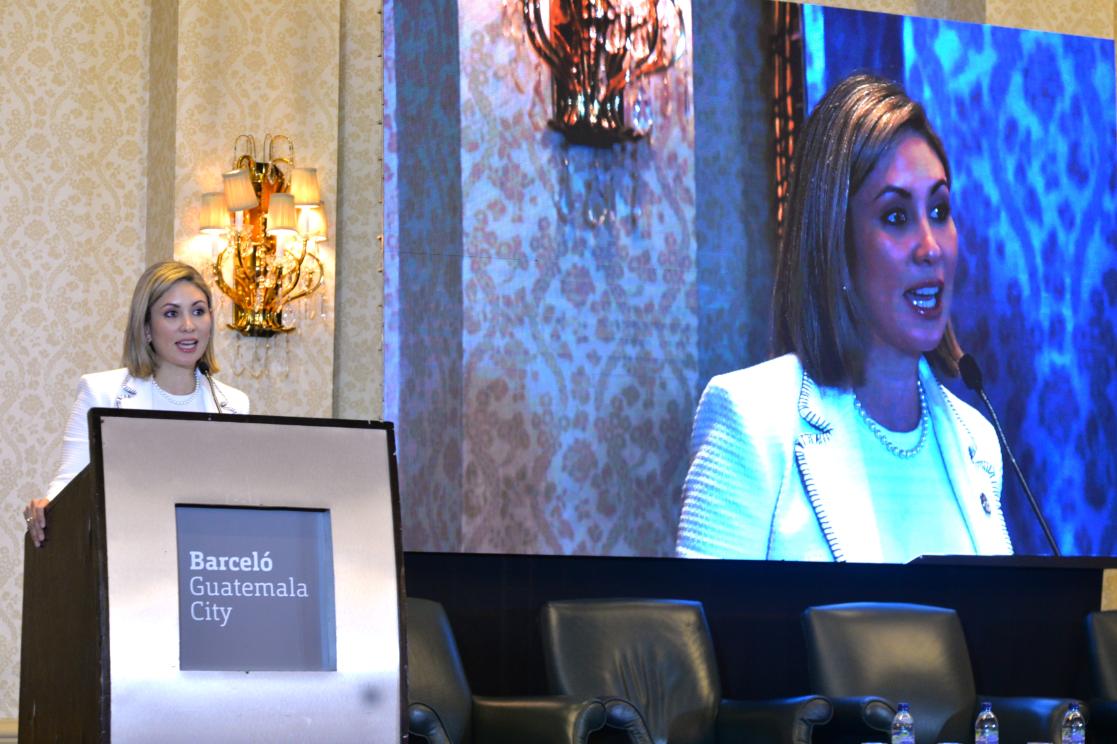 Viceministra de Inversión y Competencia, Francisca Cárdenas