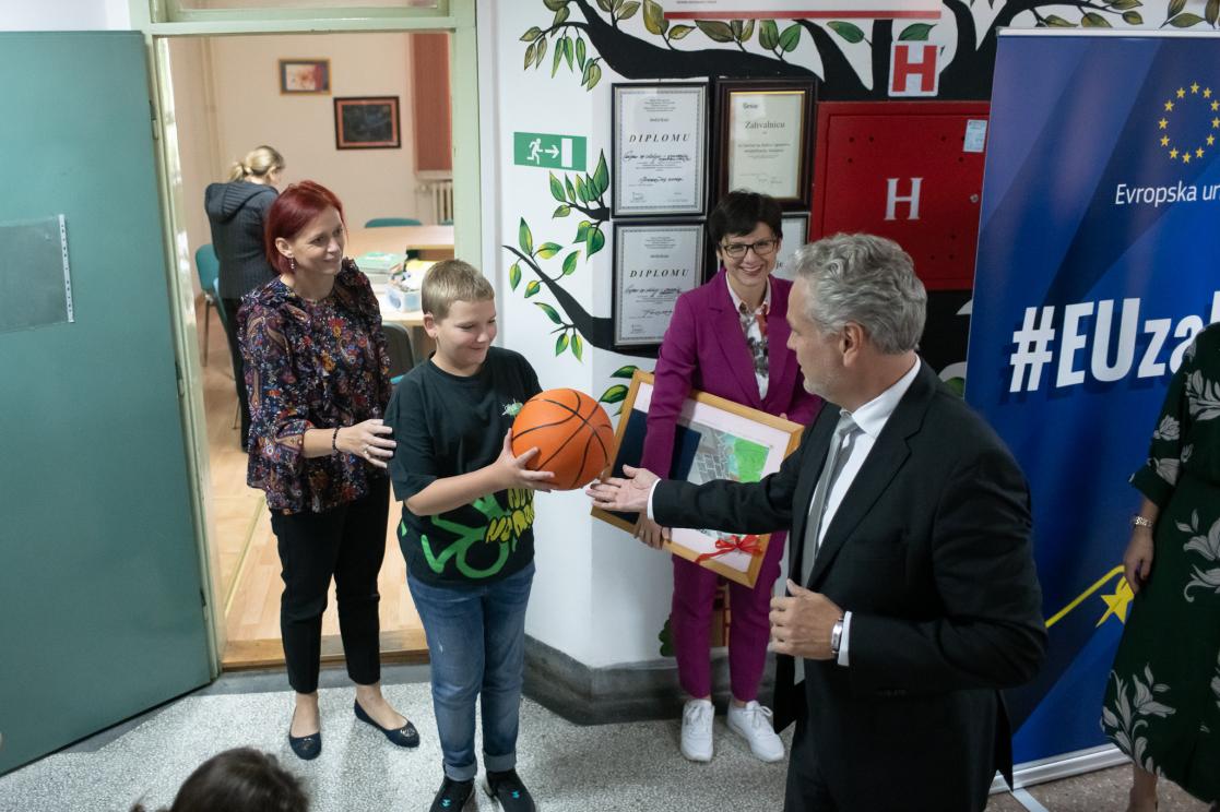 EU4Sport: Reconstruction works of the sports hall start 