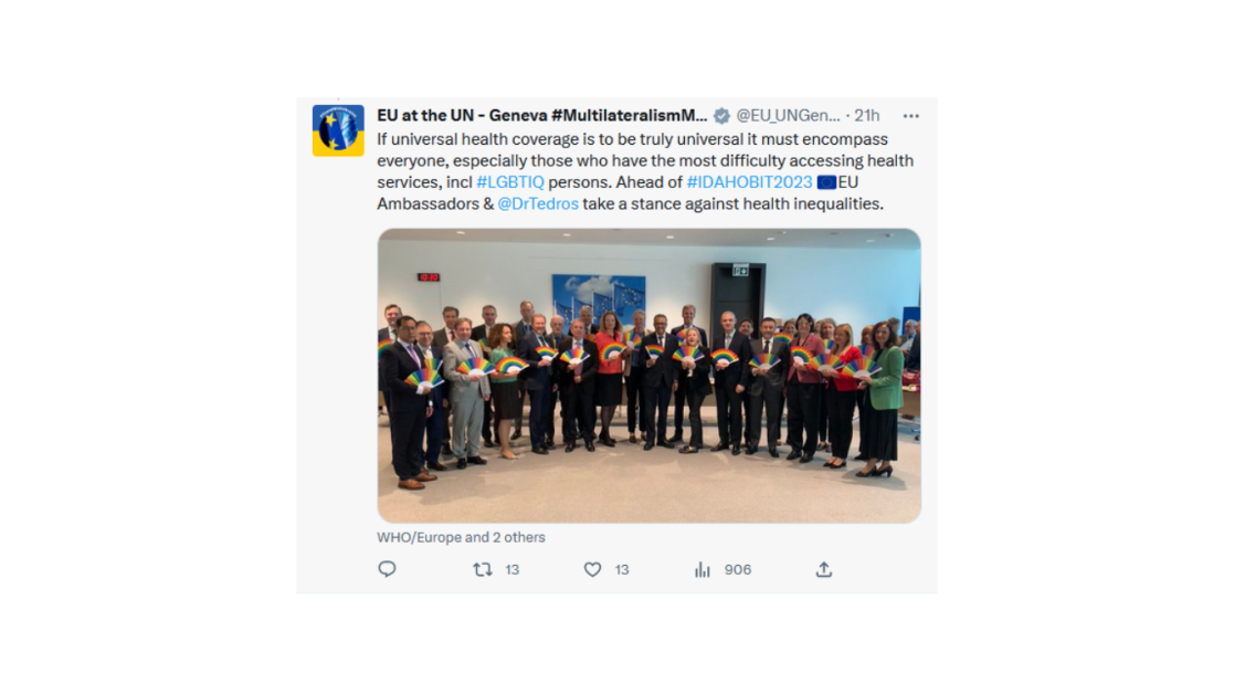 Tweet IDAHO Geneva 2023