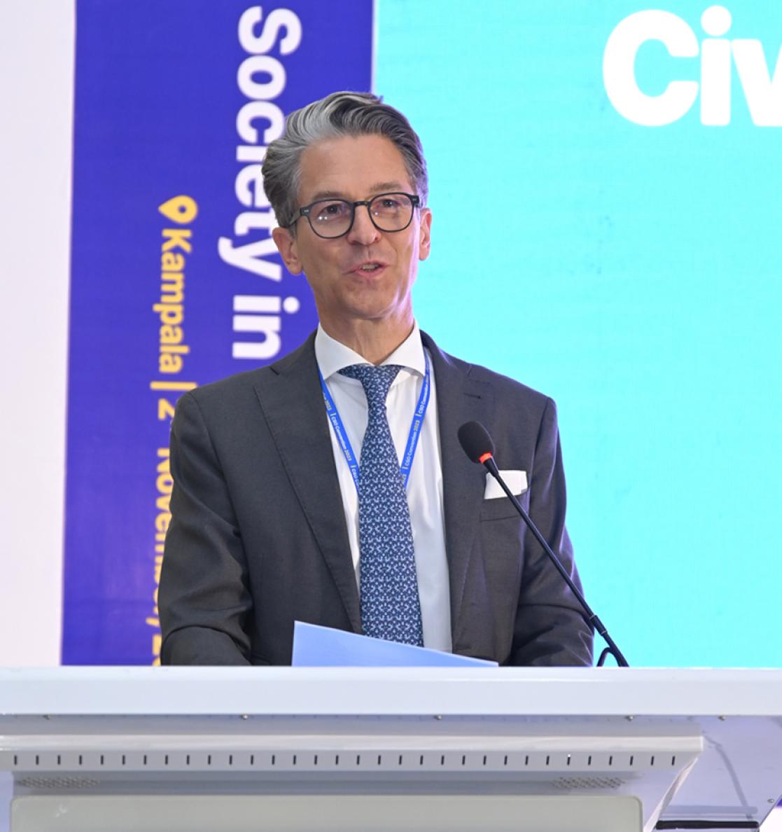 EU Ambassador Jan Sadek CSO Convention