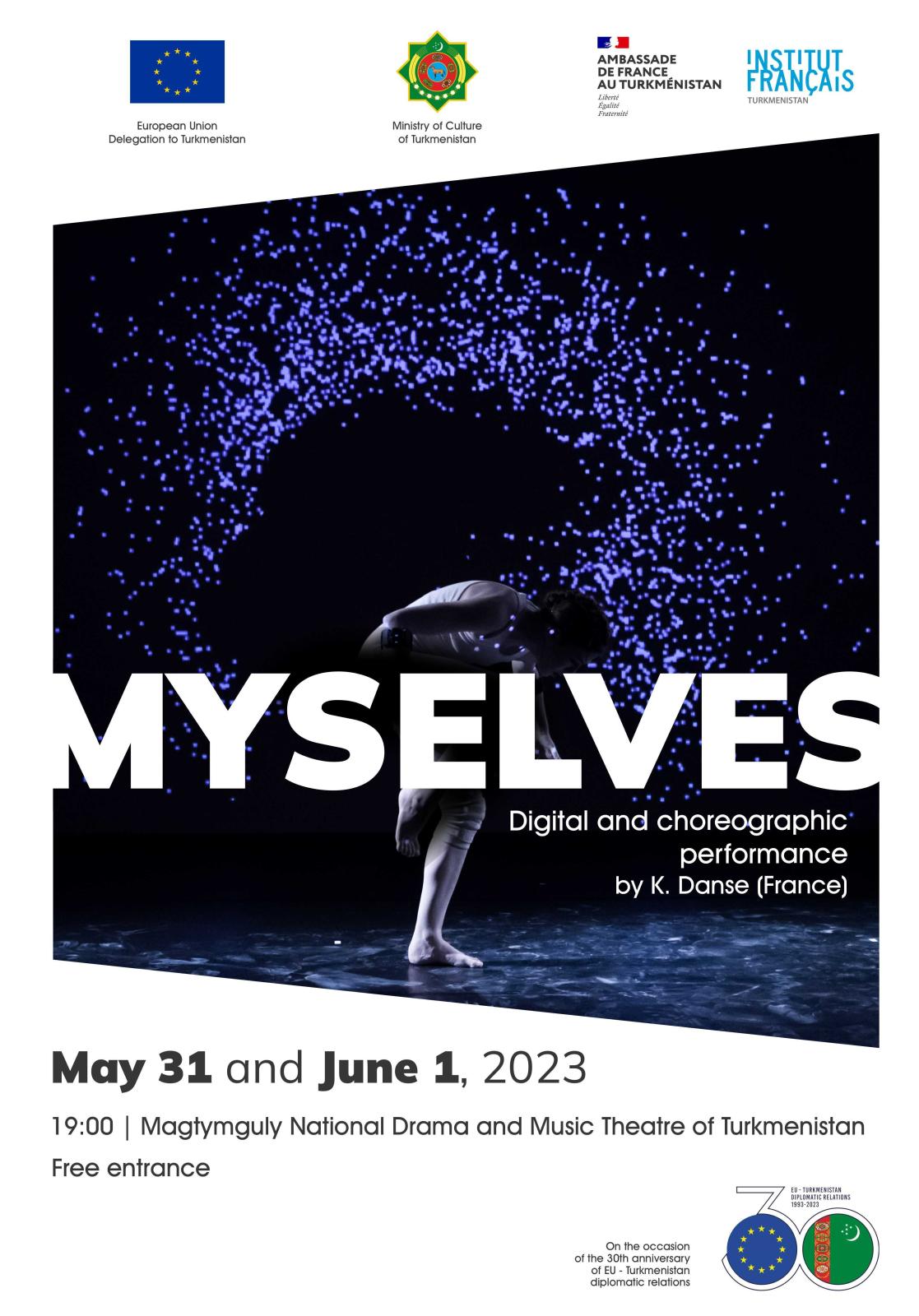 Myselves performance poster