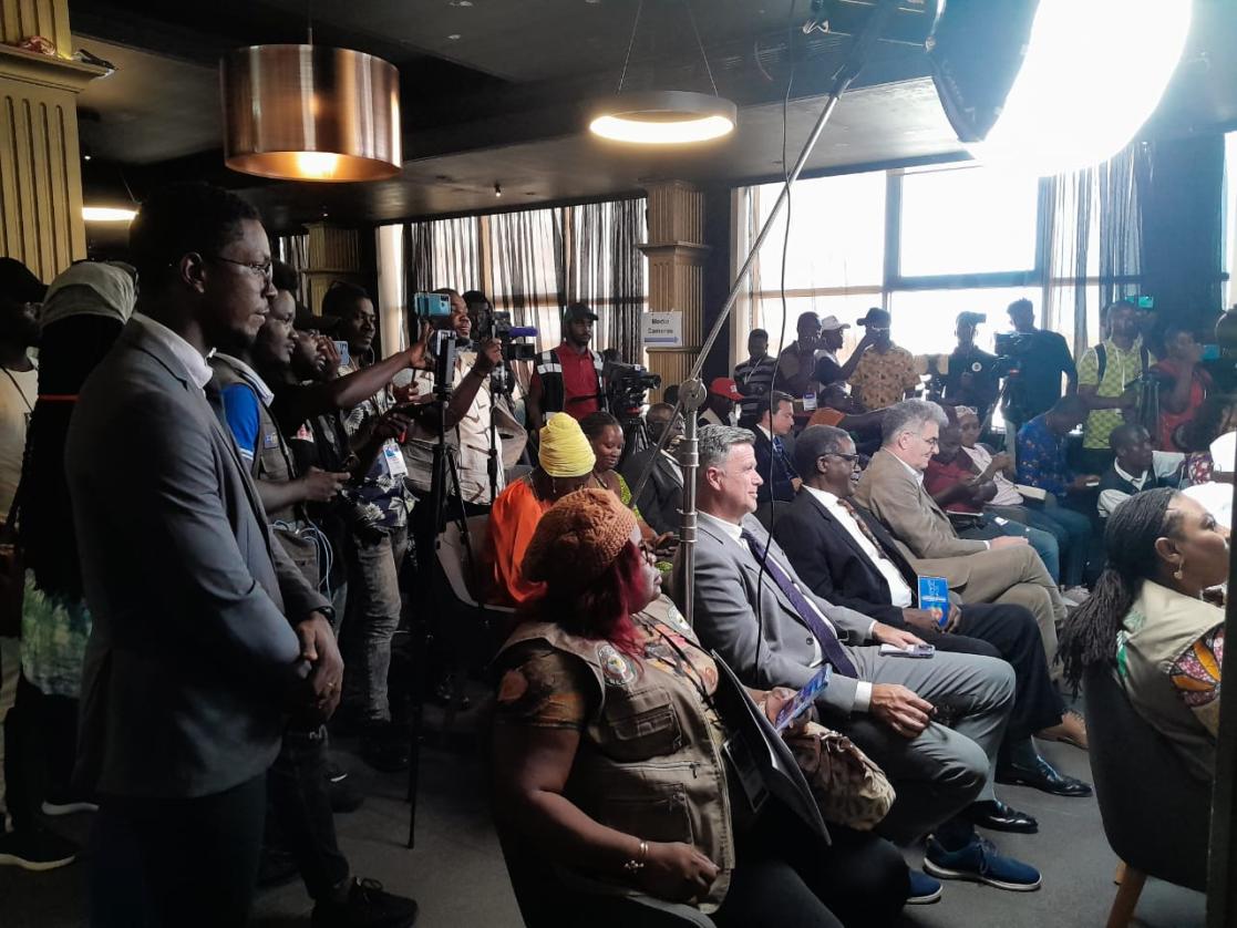 EU EOM Liberia 2023 Chief Observer Andreas Schieder briefs media