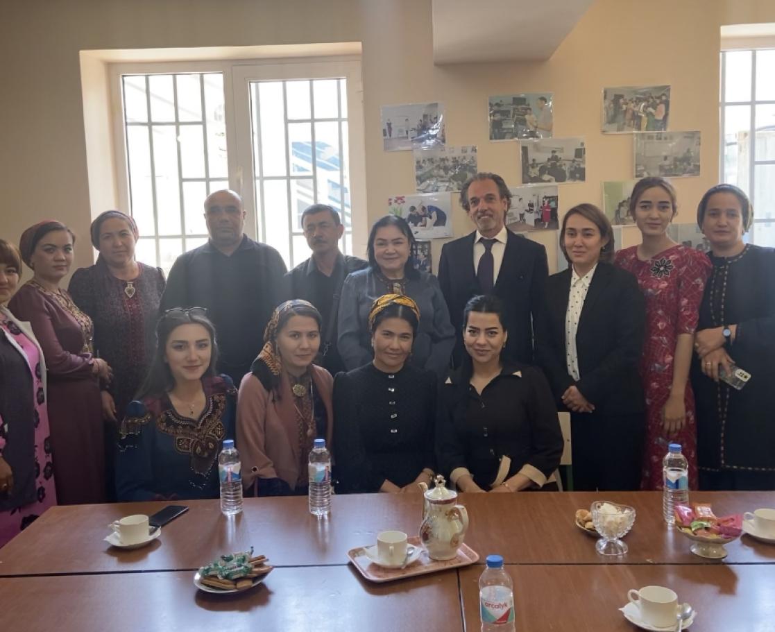 EU Ambassador to Turkmenistan in Lebap