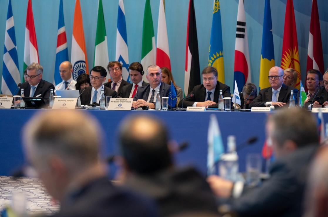 EVP visit to Samarkand for the EBRD AM