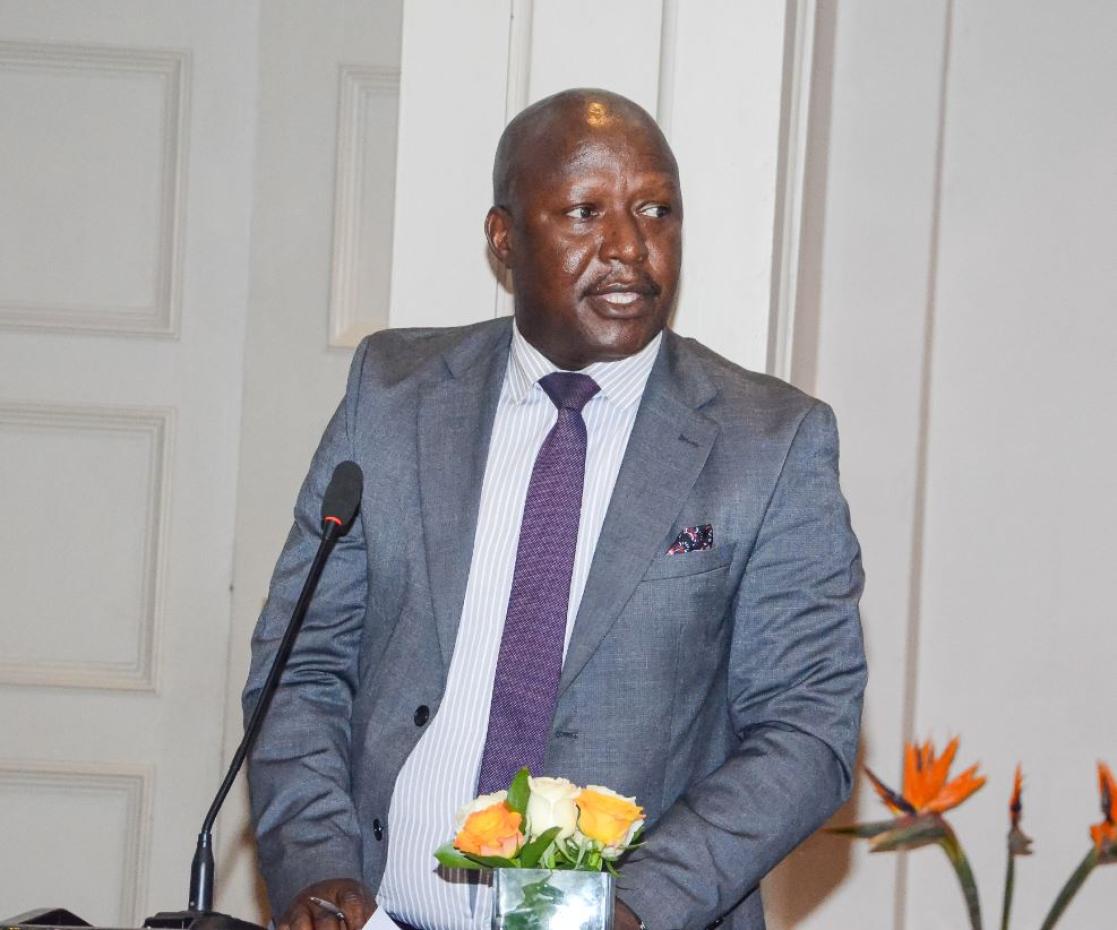 Mathias Chisambo, Kenya's Ministry of Mining and Blue Economy representative