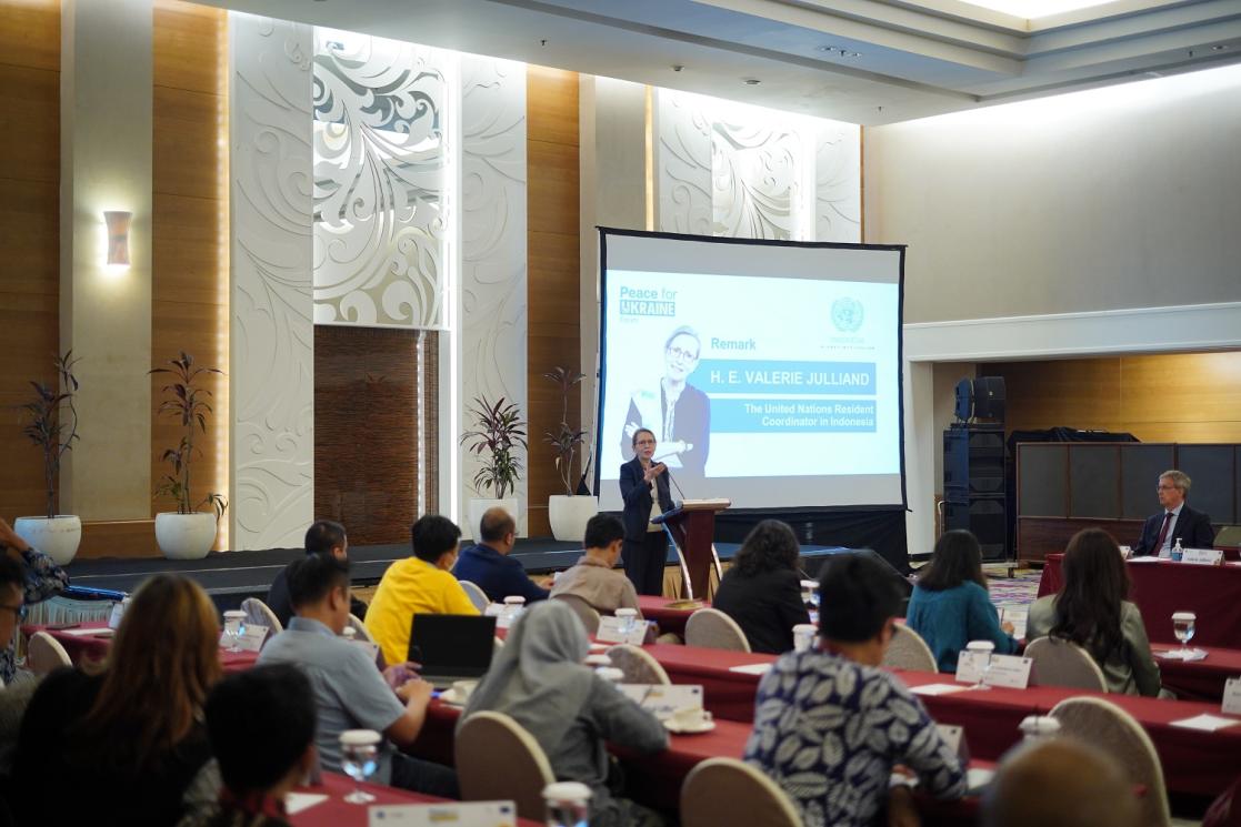 Valerie Julliand at Peace4Ukraine Forum