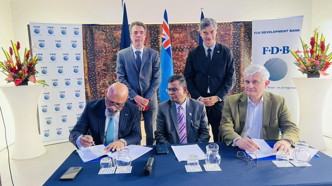 Team Europe provides FDB FJD 7 million loan guarantee to boost MSME financing