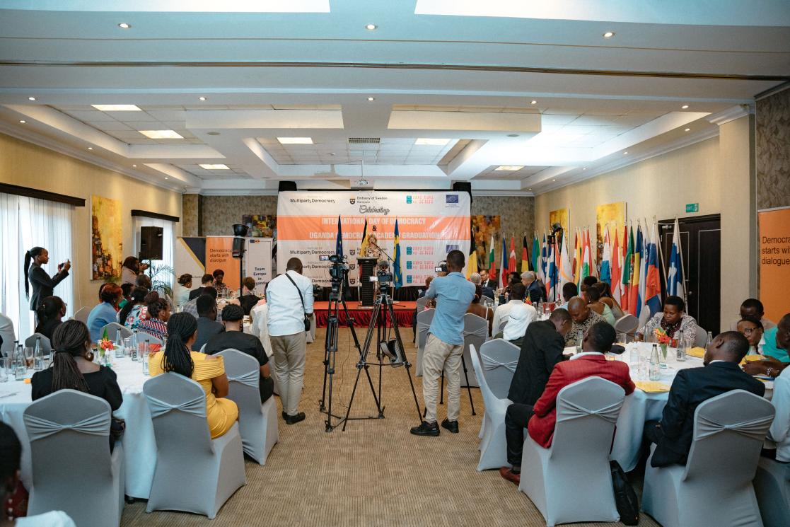 EU audience engagement Democracy Day Debate Uganda 2023