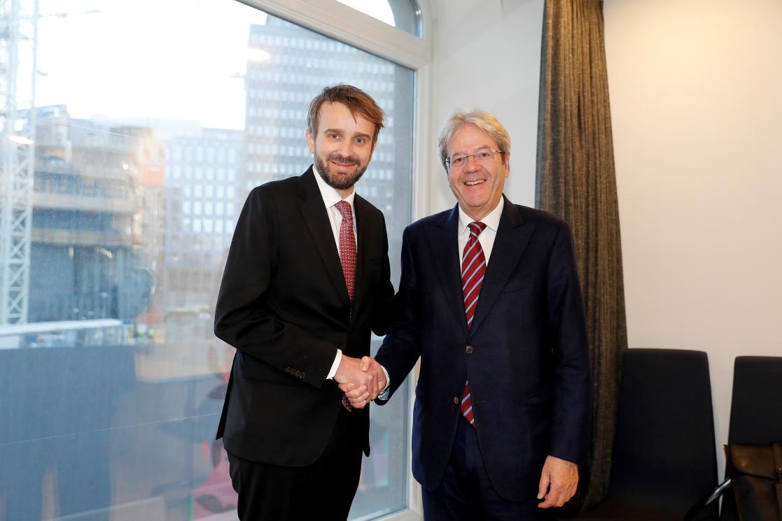 vestre and gentiloni