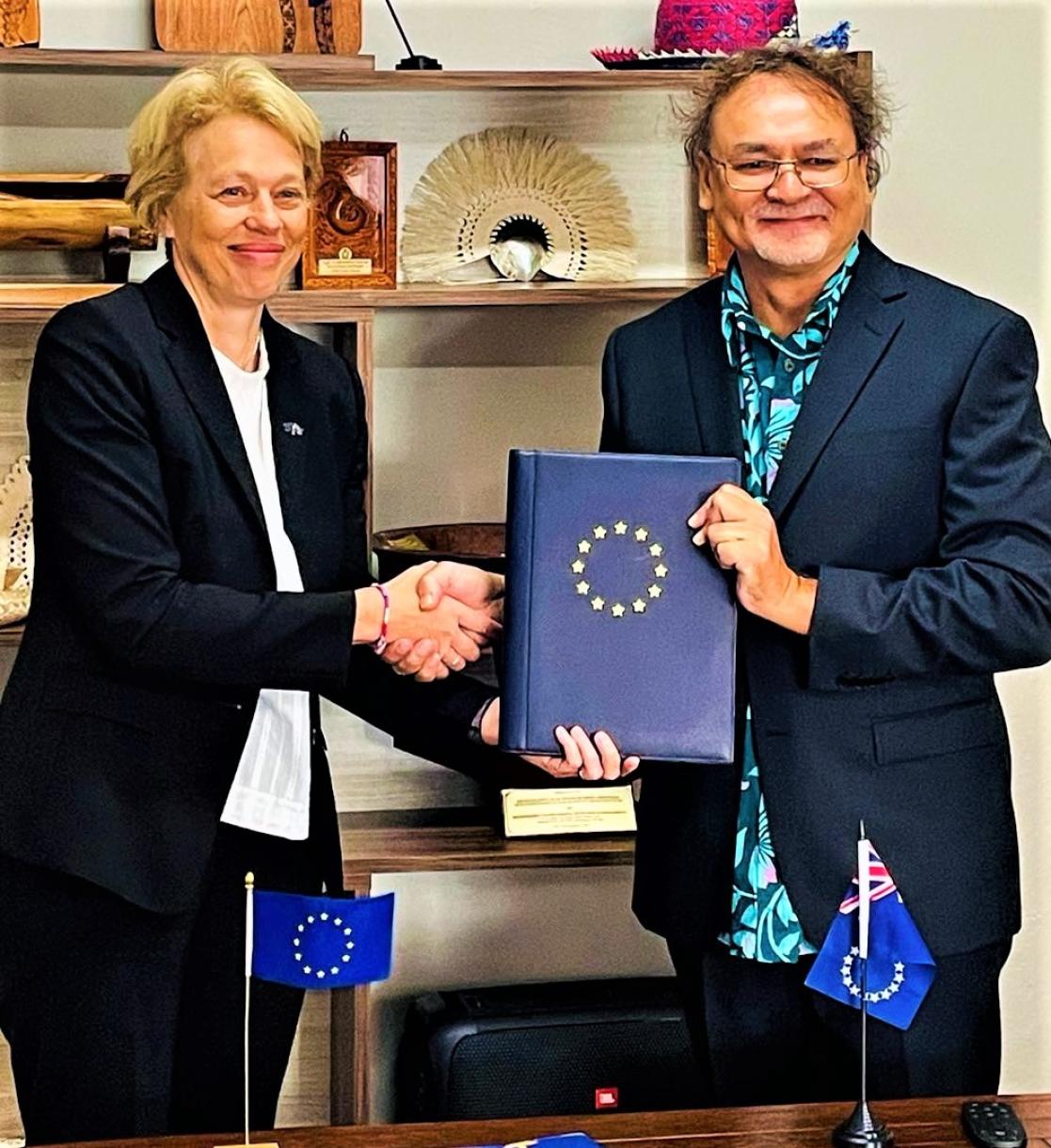 New EU Ambassador to Cook Islands Presents her Credentials