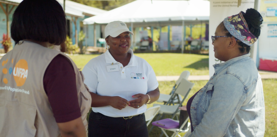 Jackie learned of the mobile clinic through her village’s community Facebook page