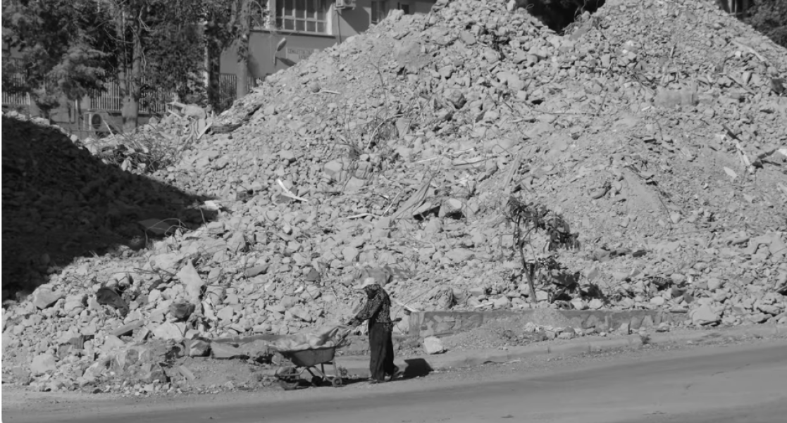Mountains of rubble in Hatay