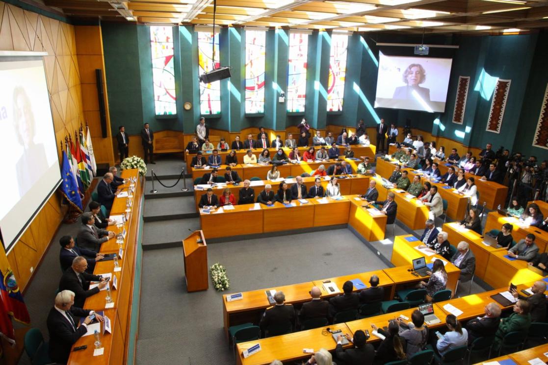 Inauguración de la  II Conferencia Internacional de Consenso sobre Seguridad Penitenciaria y Ciudadana en Ecuador