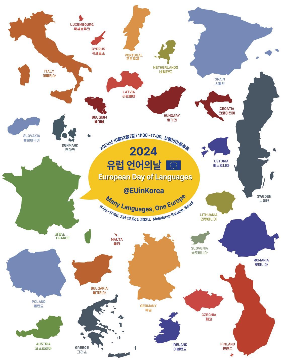 Poster for the European Day of Languages