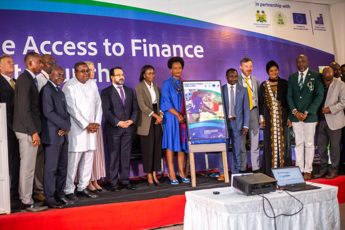 Unveiling of the Salone Access to Finance Project