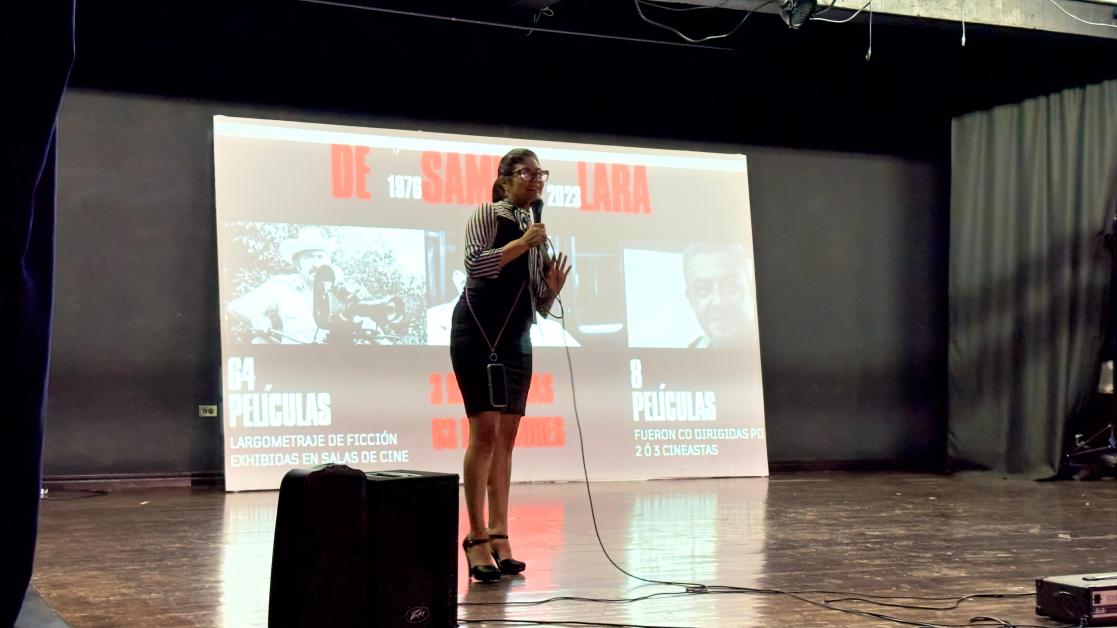 Cine europeo_ presentacion Cecilia Duran_Honduras