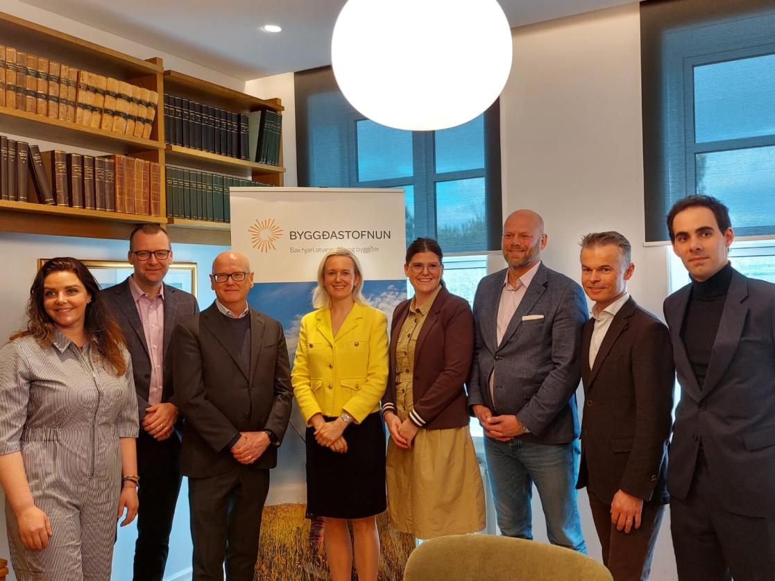 group photo at InvestEU 