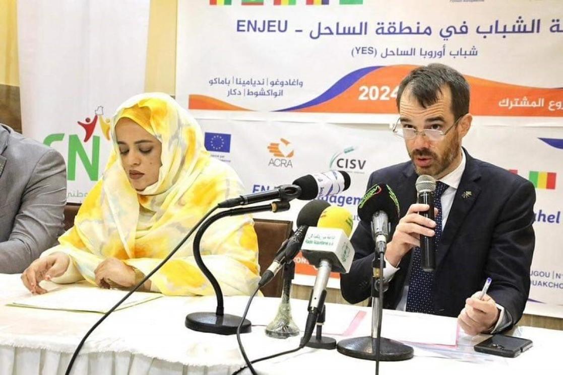 Ce projet constitue l´un des nombreux exemples de l´engagement de l´#UE auprès de la jeunesse au Sah