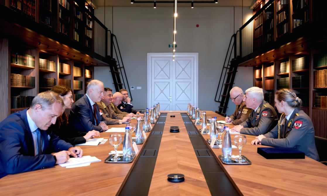 Group of people having a meeting