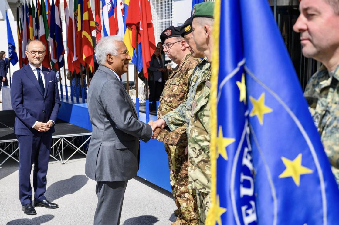 Address by the President of European Council António Costa to EUFOR troops