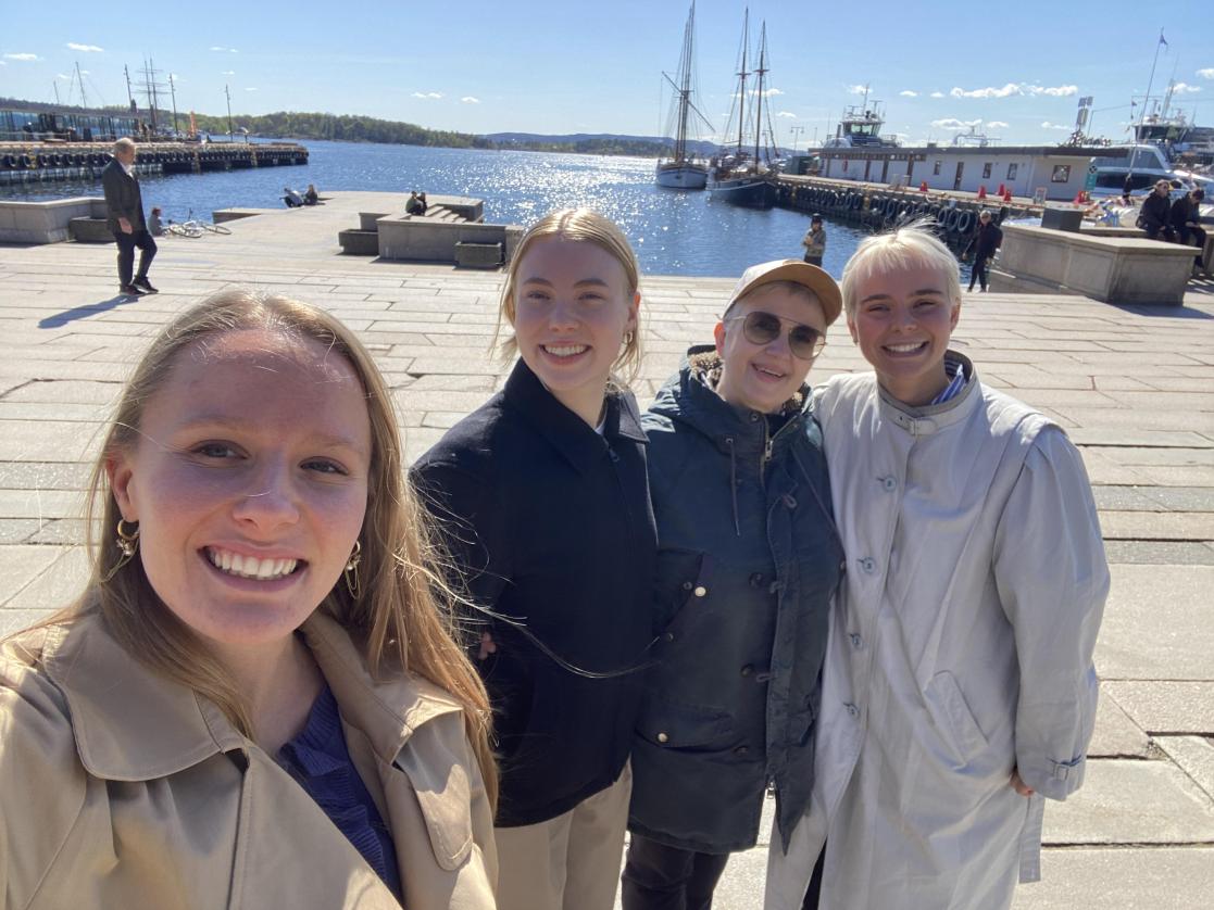 Gruppebilde ved Oslofjorden