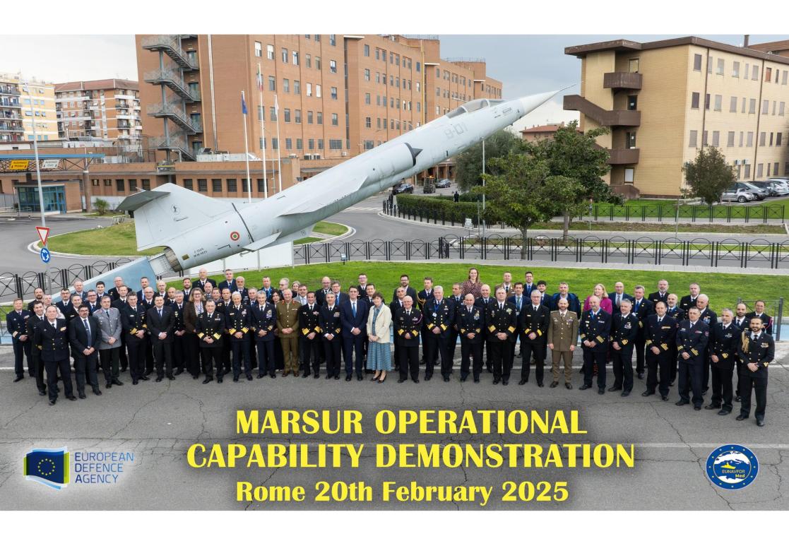 EUNAVFOR ASPIDES Maritime Surveillance Demonstration and Regional Cooperation