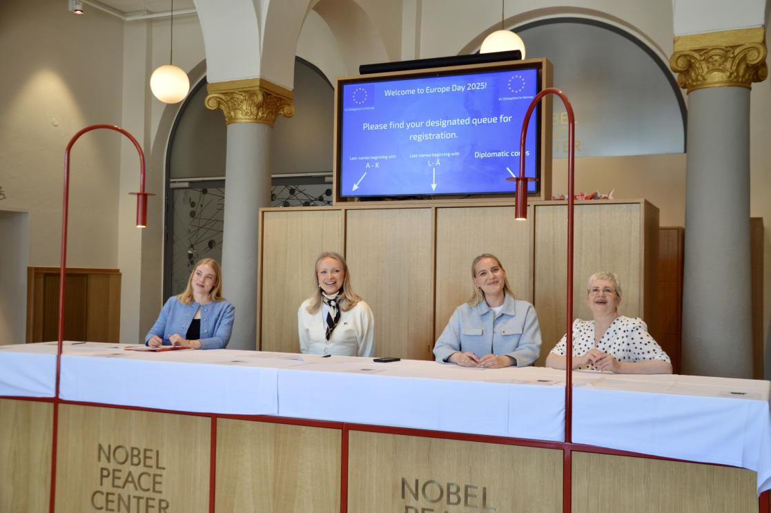 Colleagues at the EU Delegation to Norway