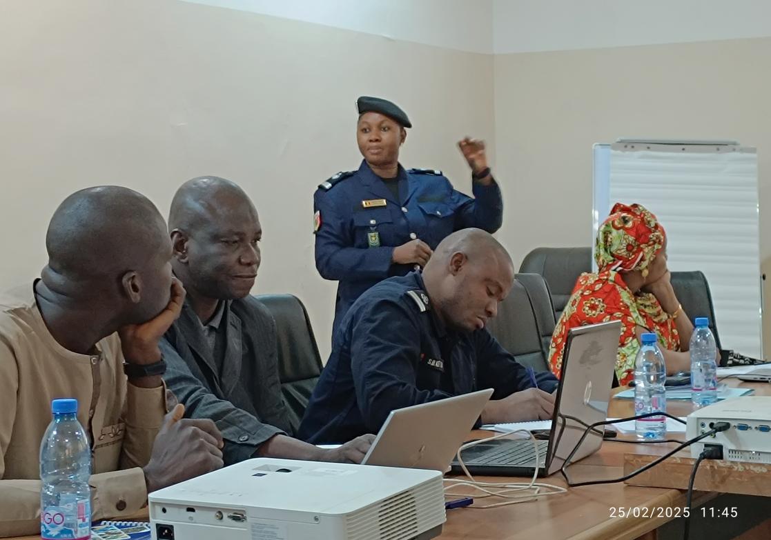 A training session at EUCAP Mali.