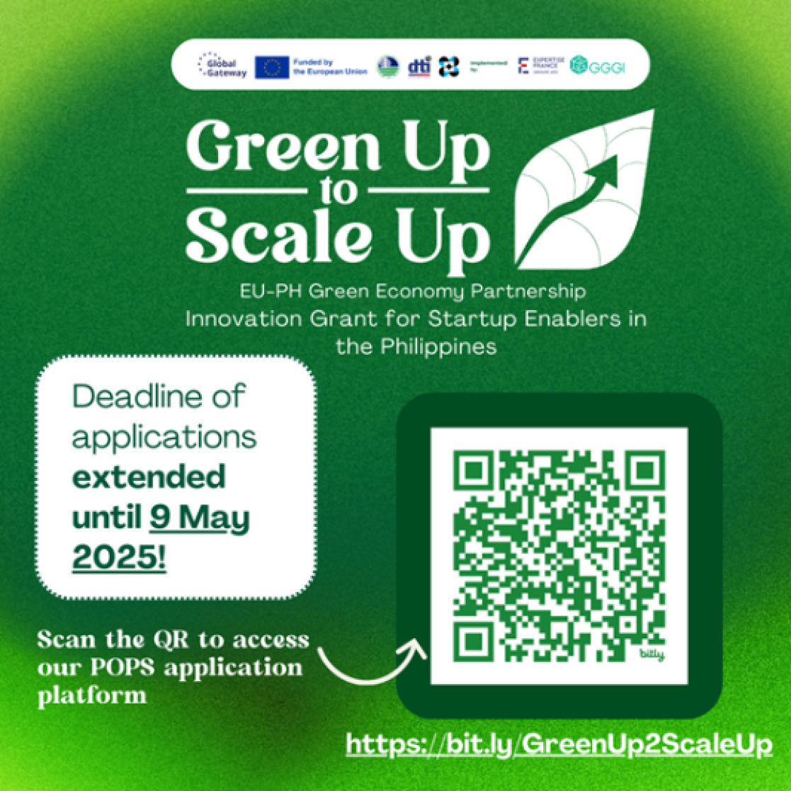 Green Up to Scale up 