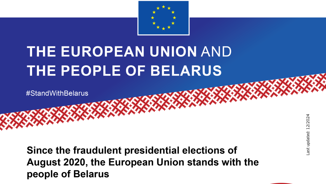 EU and the People of Belarus factsheet 2025
