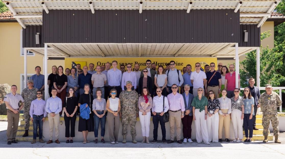 EUFOR Althea works for a safe and secure environment in the country since 2004. Member States visite