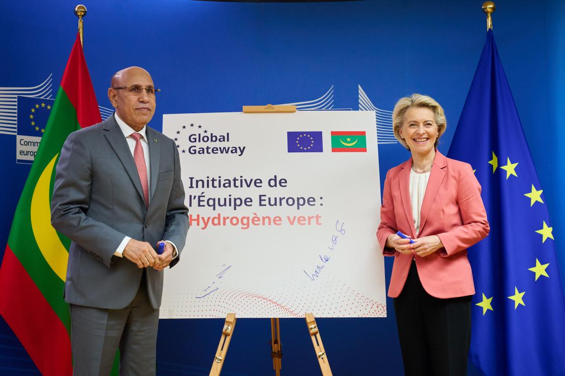 Ghazouani Von Der Leyen Bruxelles 2024