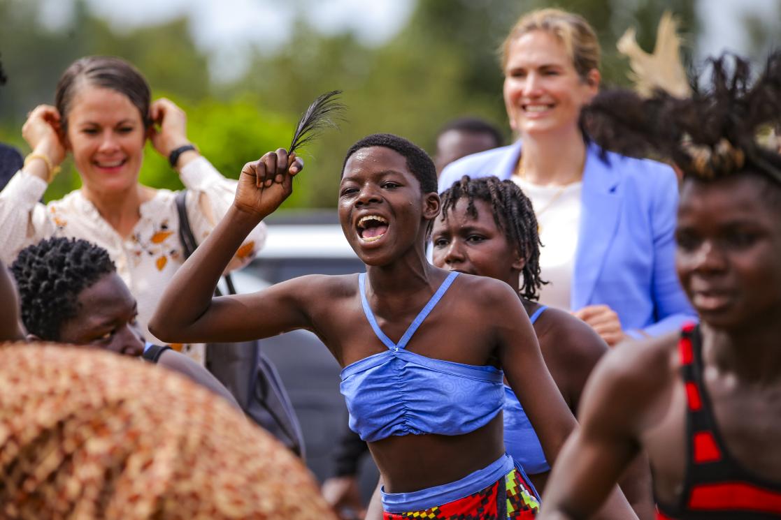 EU Ambassadors visiting Gulu