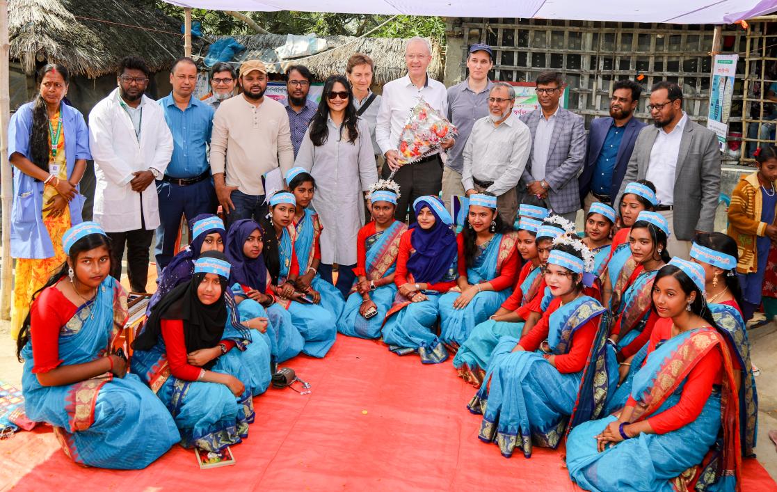 EU Delegation team visits PPEPP project in Satkhira