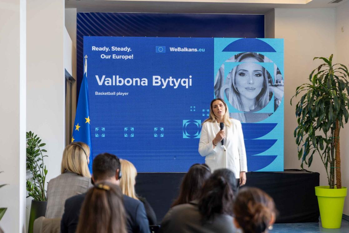 Valbona Bytyqi, professional basketball player