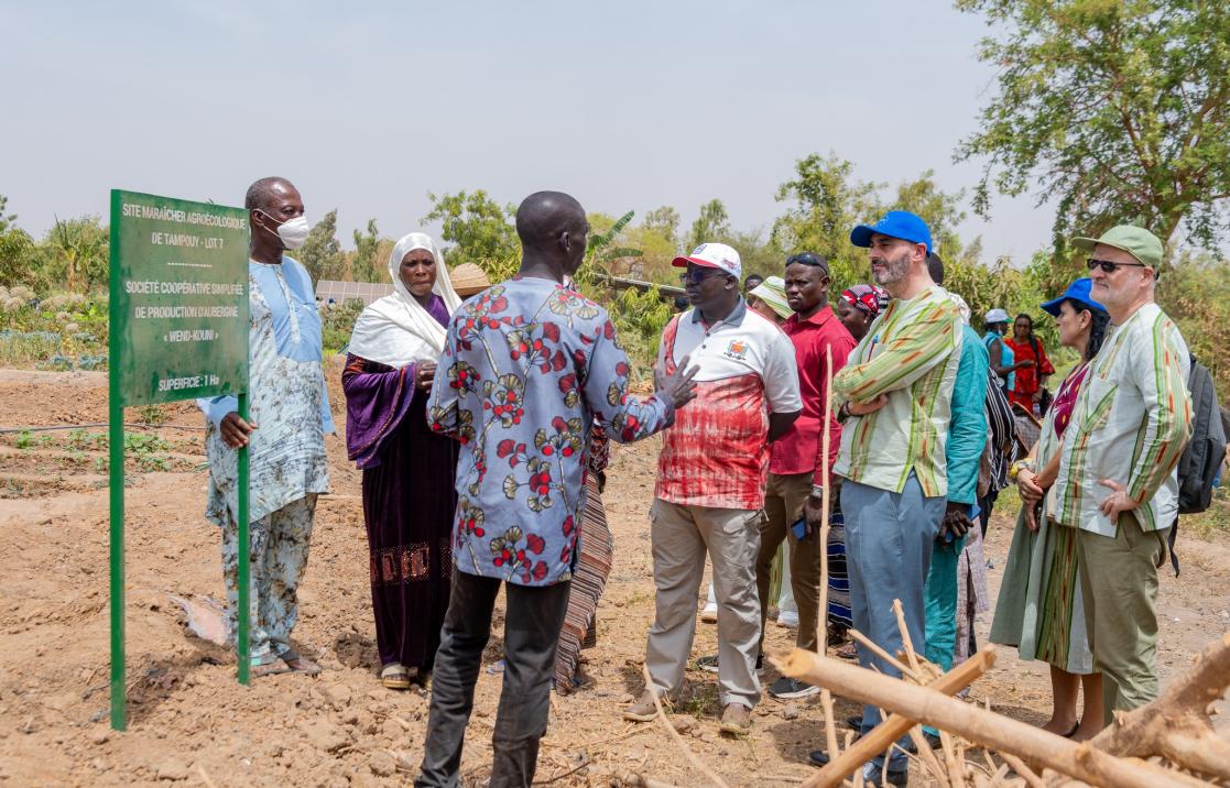 l’Union européenne rend hommage aux femmes de la Ceinture verte de Ouagadougou