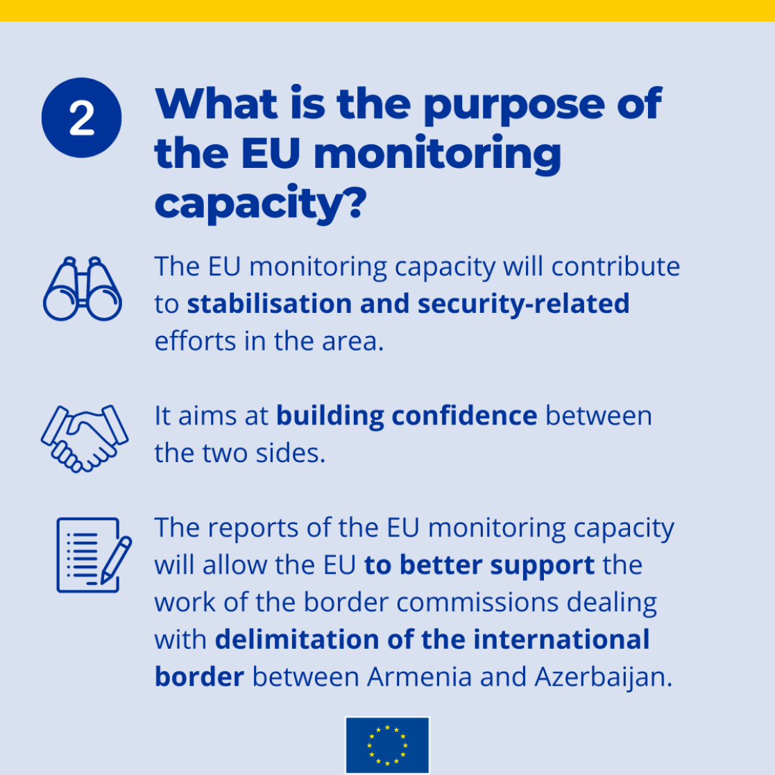 What is the purpose of the EU monitoring capacity?