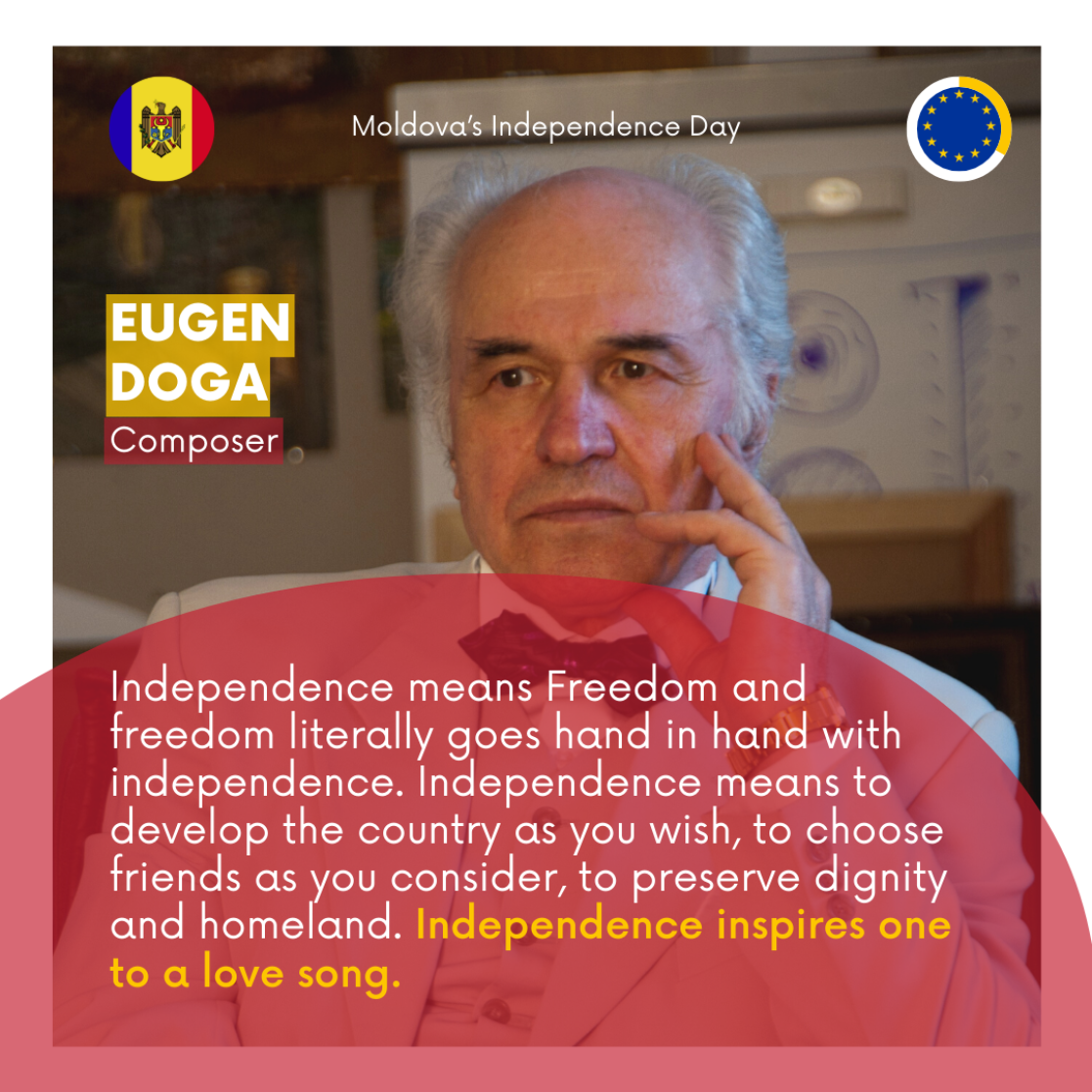 Moldovan say what Independence means to them