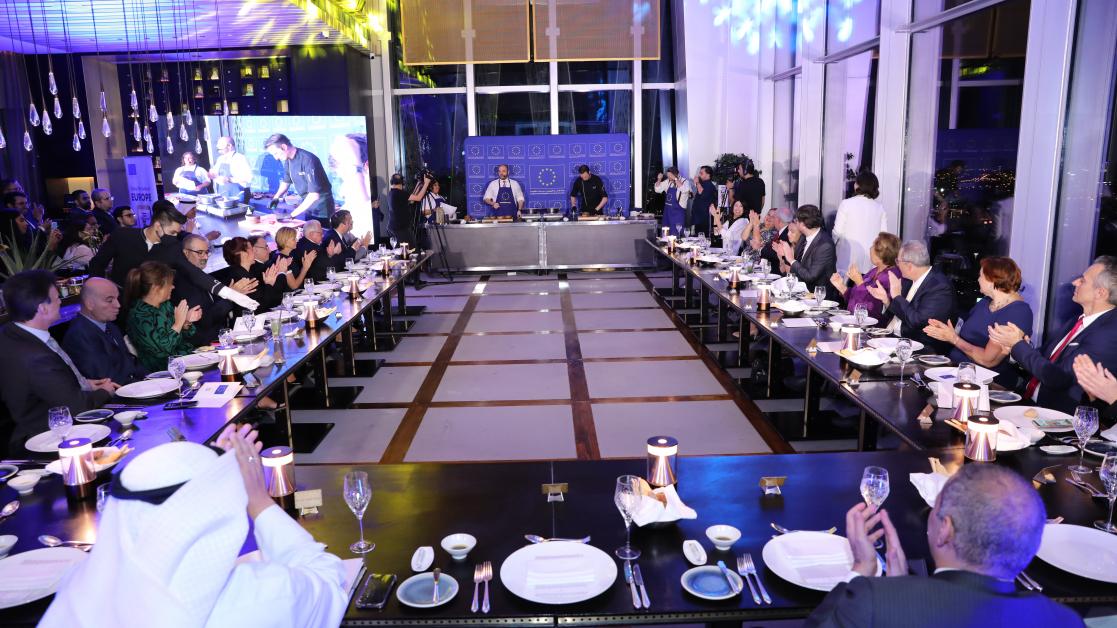 Live cooking demonstration and dinner - EU