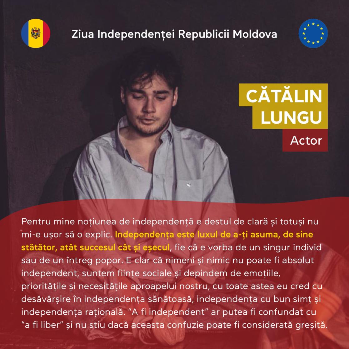 Quotation from a person named Catalin Lungu