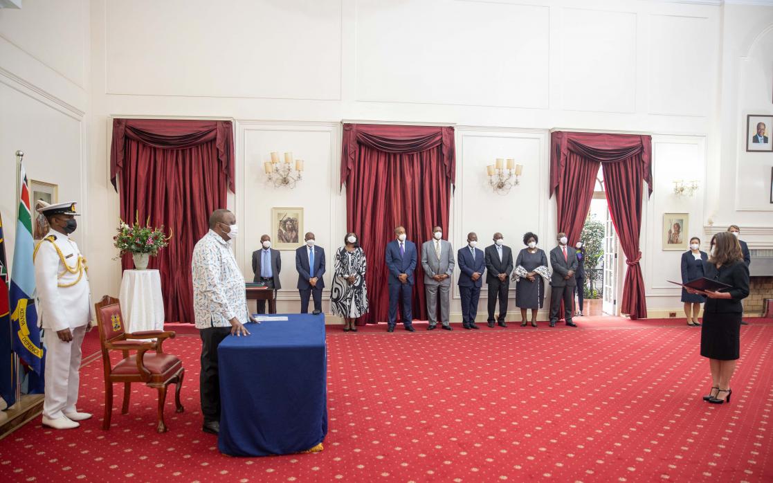 Ambassador Presenting Credentials