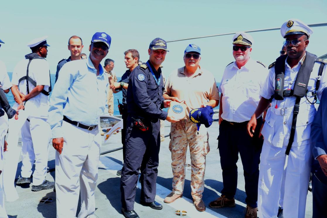 EUCAP Somalia EUNAVFOR training exercises with the Somaliland Coast Guard