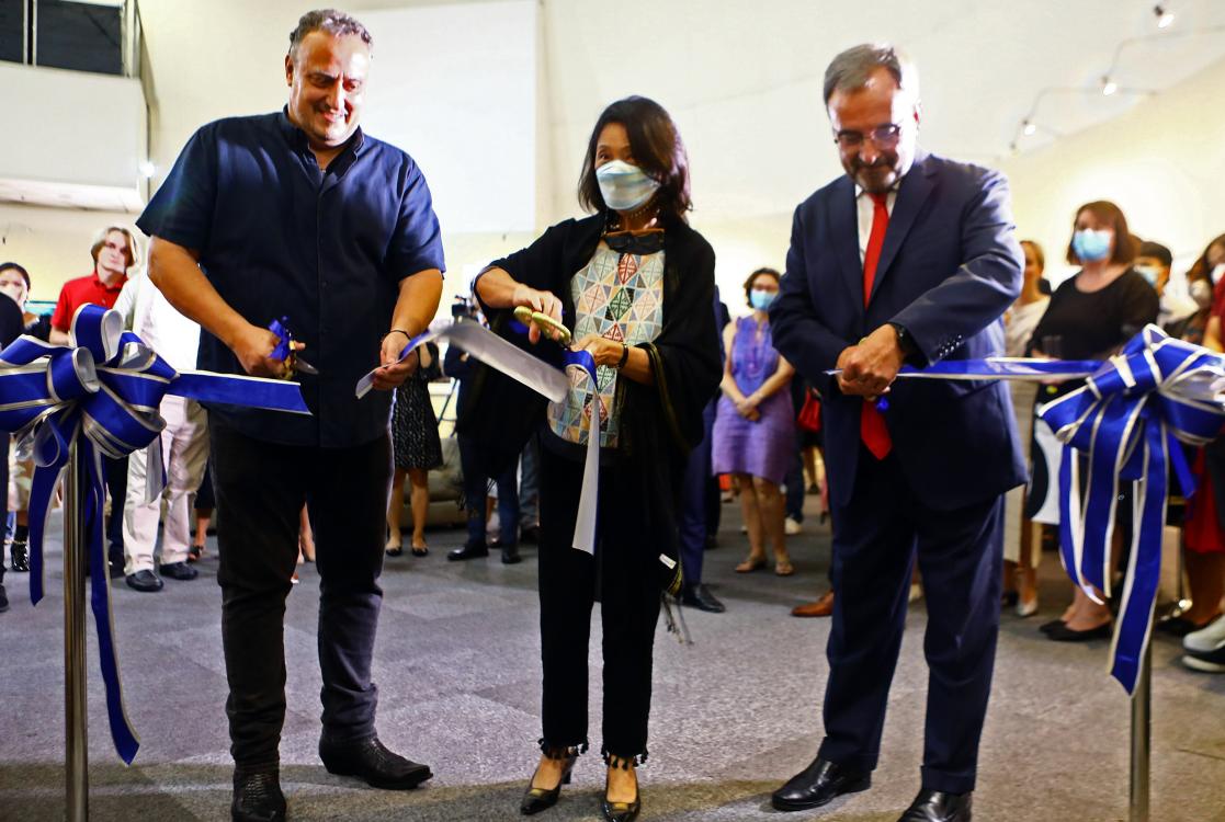 Ribbon cut 