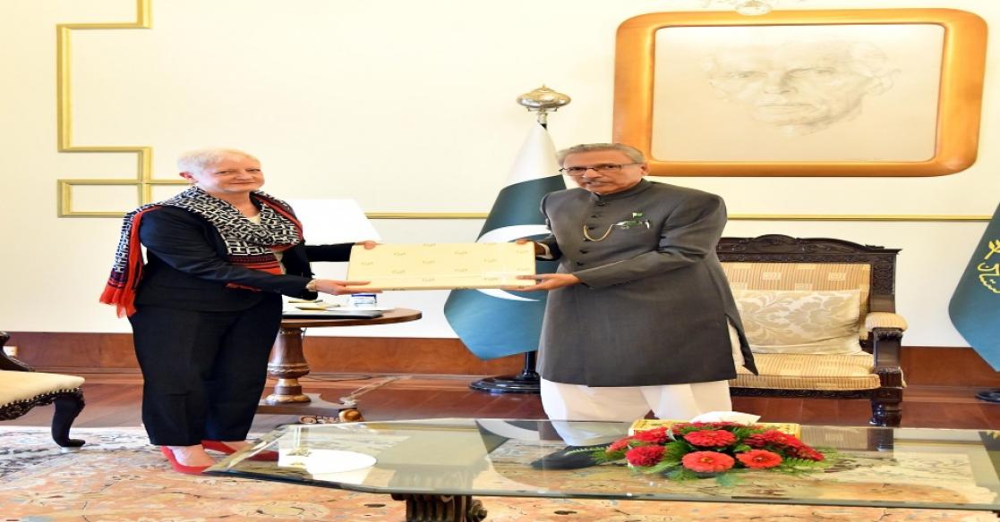Dr Riina Kiona was given a prestigious welcome at the President House