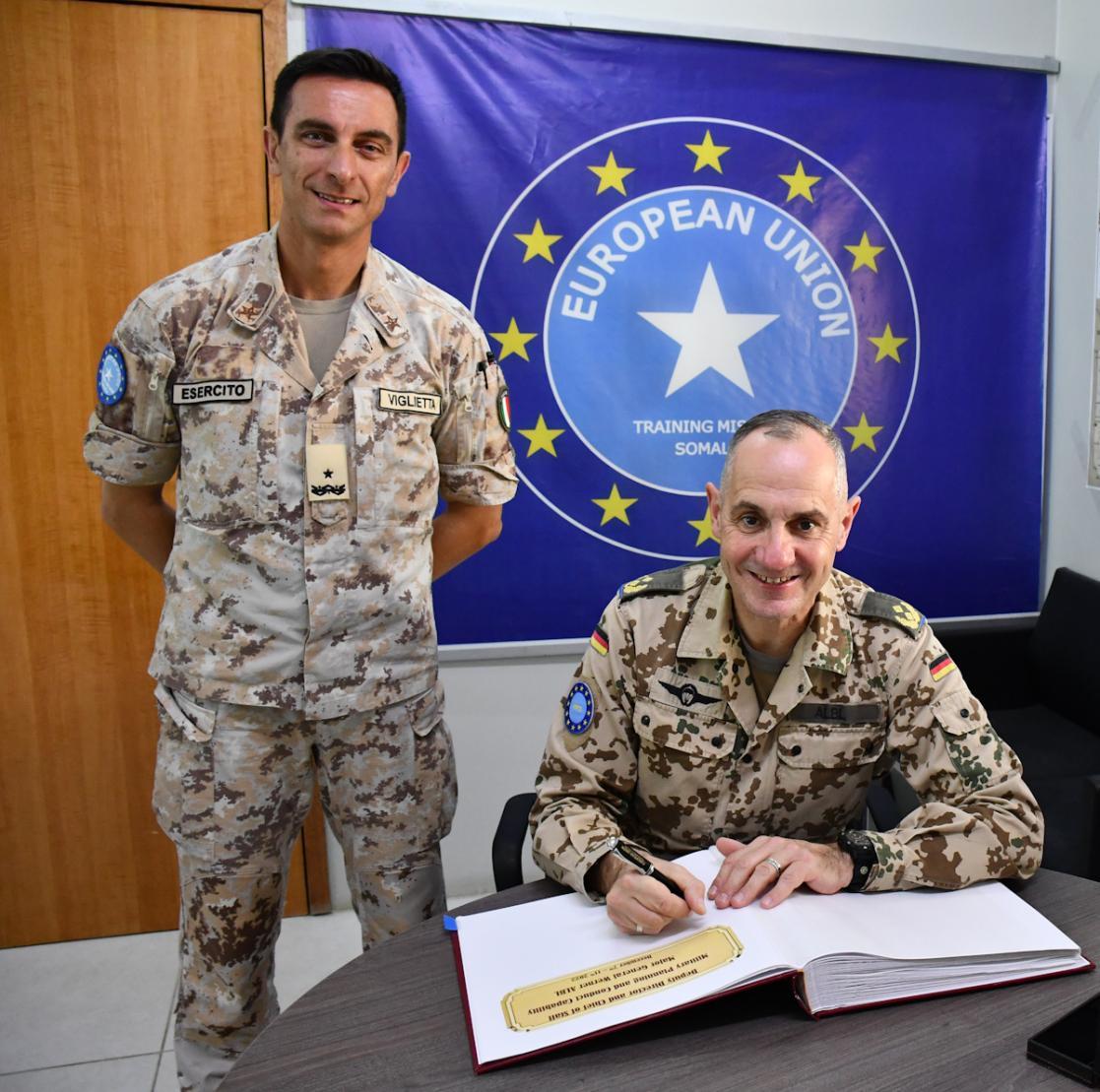 General Albl visits Somalia
